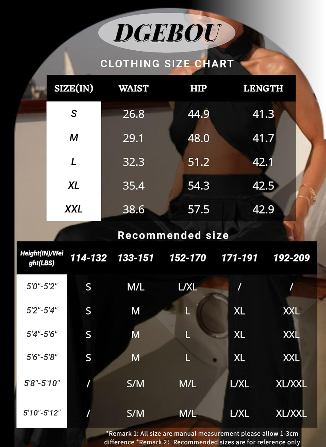 Summer Elegant Two Piece  for Women, Sexy Halter Criss Cross Crop Tops and Wide Leg Pants Sets Shiny Clubwear